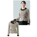 事務服JP オフィスウェア オーバーブラウス ジョア 22160-7 長袖オーバーブラウス
