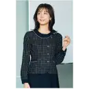 事務服JP オフィスウェア オーバーブラウス ジョア 22170-1 長袖オーバーブラウス