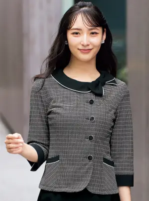 事務服JP 七分袖オーバーブラウス ジョア 26051 事務服の専門店
