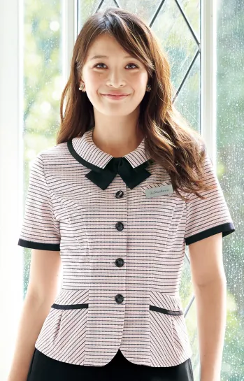 インフォメーション・ショールーム オーバーブラウス ジョア 26500-5  事務服JP