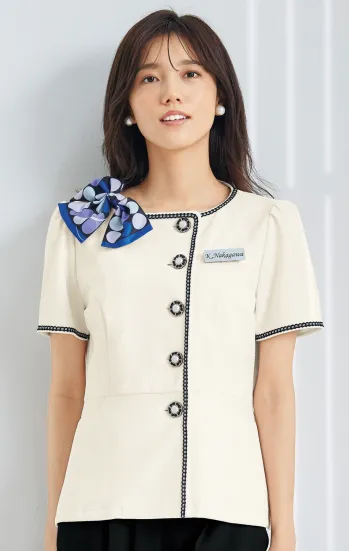 オフィスウェア 半袖ジャケット（ブルゾン・ジャンパー） ジョア 26550  事務服JP