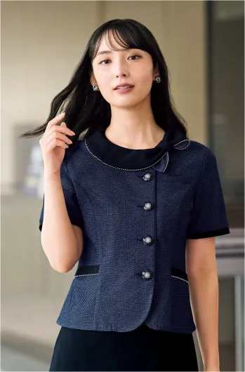 オフィスウェア オーバーブラウス ジョア 26770-1  事務服JP