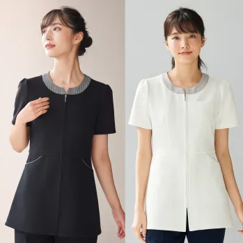 インフォメーション・ショールーム 半袖ジャケット（ブルゾン・ジャンパー） ジョア 41695  事務服JP