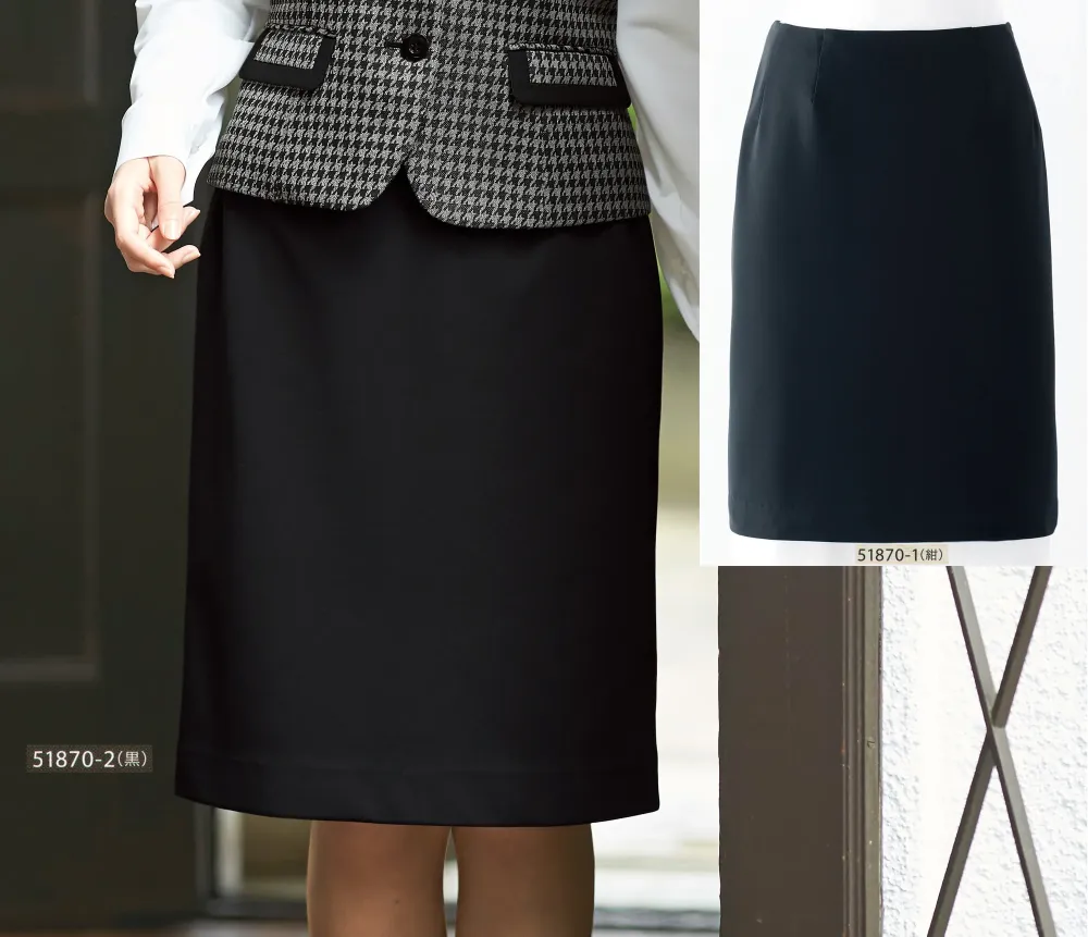 スカート ジョア 51870 オフィスウェア・ユニフォームの専門店｜事務服JP