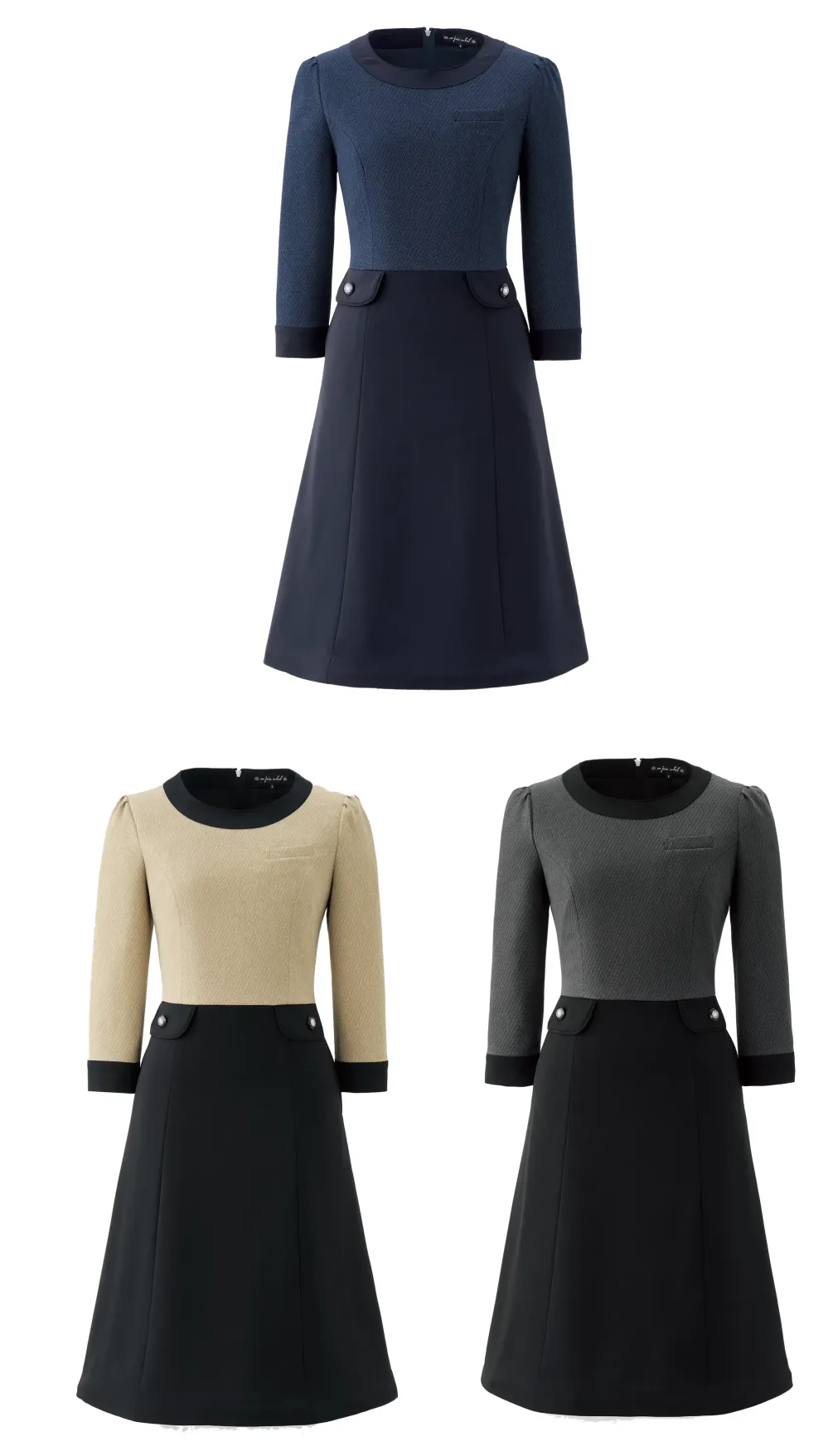ワンピース ジョア 61990 オフィスウェア・ユニフォームの専門店｜事務服JP