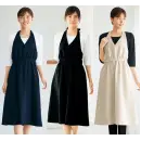 事務服JP インフォメーション・ショールーム エプロンドレス ジョア 62057 エプロンドレス