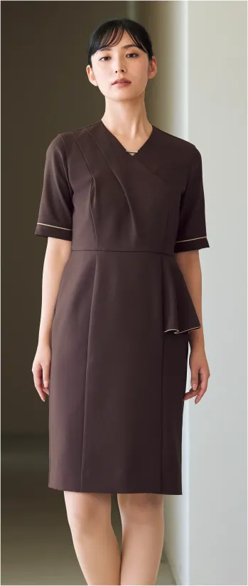 エステ 半袖ワンピース ジョア 62059-27  サービスユニフォームCOM