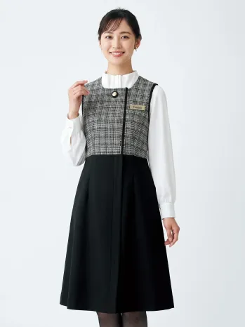 インフォメーション・ショールーム ジャンパースカート ジョア 62180 ジャンパースカート 事務服JP