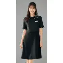 事務服JP インフォメーション・ショールーム 半袖ワンピース ジョア 66160-2 ワンピース