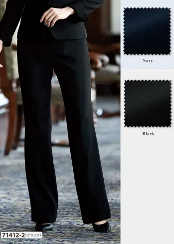 オフィスウェア パンツ（米式パンツ）スラックス ジョア 71412  事務服JP