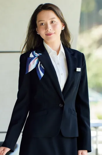 インフォメーション・ショールーム 長袖ジャケット（ブルゾン・ジャンパー） ジョア 81410-1  事務服JP