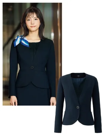 オフィスウェア 長袖ジャケット（ブルゾン・ジャンパー） ジョア 82145-1  事務服JP