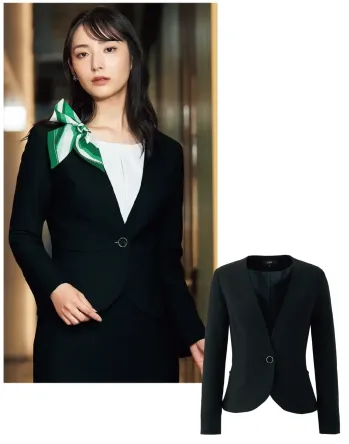 オフィスウェア 長袖ジャケット（ブルゾン・ジャンパー） ジョア 82145-2 ジャケット 事務服JP