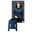 事務服JP インフォメーション・ショールーム 長袖ジャケット（ブルゾン・ジャンパー） ジョア 82155-3 ソフトジャケット
