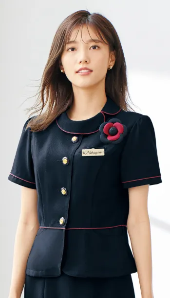 インフォメーション・ショールーム 半袖ジャケット（ブルゾン・ジャンパー） ジョア 86465  事務服JP