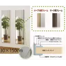 サービスユニフォームcom カジュアル 鏡 Ｊ.フロント建装 RM-3 リフェクスミラー(エコシート使用)30×150cm