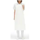 食品白衣jp 食品工場用 業務用エプロン ジンナイ 640 ライトエプロン（胸付）