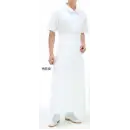 食品白衣jp 食品工場用 業務用エプロン ジンナイ 880-1 エステルHG前掛（角前掛）