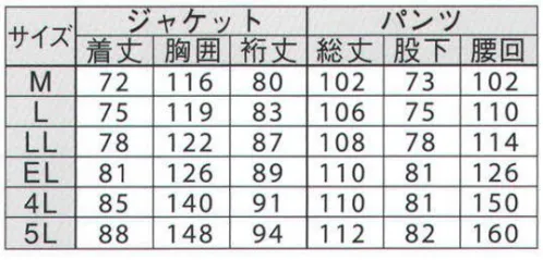 ジンナイ 6000 ナダレス レンジャースーツ（上下セット） 男の雨衣I（6000シリーズ）雨だけでなく、泥水やその他も完全シャットアウト。袖付や身ごろ合わせなど、すべての縫製をウェスダー加工で仕上げた、全く雨を通さない製品です。ミシン縫製のように糸を使わず、高周波ウェルダーによる溶着加工で仕上げています。●おすすめ使用環境:港湾作業（港湾物流・漁業など）、作業全般（港湾・空港・農業・その他）、土木作業（建設・造園・工事など）、工事（電気・ガス・鉄道・水道など） サイズ／スペック