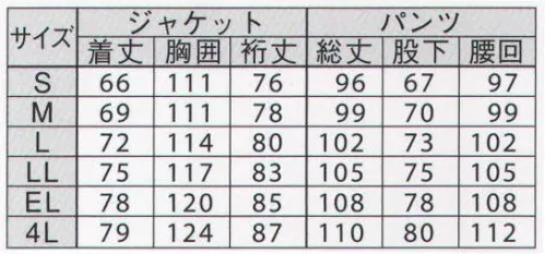 ジンナイ 9451 ナダレス キャディスーツ（女性用）（上下セット） 透湿性はないが、経年変化に強い、耐水性を重視した素材です。ミシン縫製後、縫い目にはシームテープで目貼り加工を施してあるので、高い耐水性を持っています。●おすすめ使用環境:キャディー（ゴルフ場スタッフなど）、作業全般（港湾・空港・農業・その他） サイズ／スペック