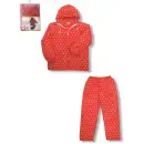 作業服JP レディースワーキング ウインドブレーカー・ヤッケ カジメイク 2230 柄ヤッケ＆パンツ（上下セット）