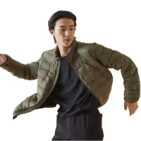 カジメイク 8373 光発熱ファイバーダウンプラスジャケット
