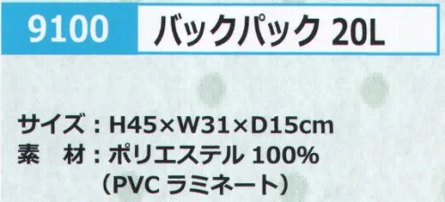 カジメイク 9100 バックパック 20L FORECASTシンプルで実用的なバッグシリーズ サイズ／スペック