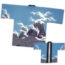 上西産業 DM-6004 祭袢天（青・波柄）