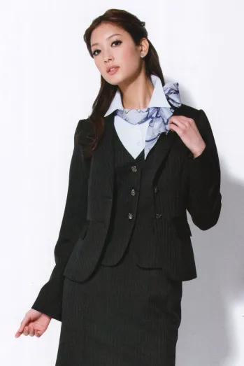 オフィスウェア 長袖ジャケット（ブルゾン・ジャンパー） カーシーカシマ EAJ-371 ジャケット 事務服JP