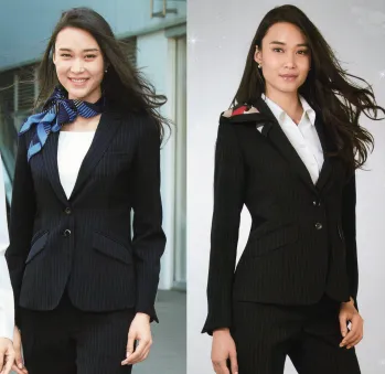 オフィスウェア 長袖ジャケット（ブルゾン・ジャンパー） カーシーカシマ EAJ-644 ジャケット 事務服JP
