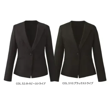 オフィスウェア 長袖ジャケット（ブルゾン・ジャンパー） カーシーカシマ EAJ1009 ジャケット 事務服JP