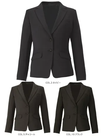 オフィスウェア 長袖ジャケット（ブルゾン・ジャンパー） カーシーカシマ EAJ1051 ジャケット 事務服JP