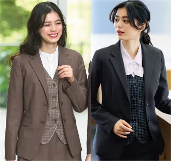 オフィスウェア 長袖ジャケット（ブルゾン・ジャンパー） カーシーカシマ EAJ820 テーラードジャケット 事務服JP