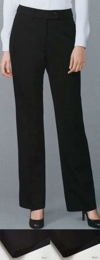 オフィスウェア パンツ（米式パンツ）スラックス カーシーカシマ EAL-689 フレアストレートパンツ 事務服JP