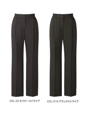 オフィスウェア パンツ（米式パンツ）スラックス カーシーカシマ EAL1014 ストレートパンツ 事務服JP