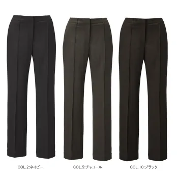 オフィスウェア パンツ（米式パンツ）スラックス カーシーカシマ EAL1056 ストレートパンツ 事務服JP