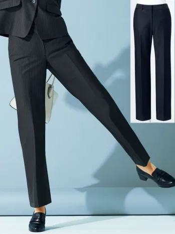 オフィスウェア パンツ（米式パンツ）スラックス カーシーカシマ EAL864 ストレートパンツ 事務服JP