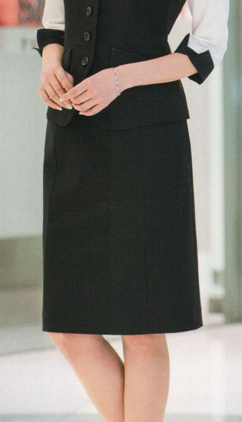 フォーマル スカート カーシー EAS-520 セミタイトスカート サービスユニフォームCOM