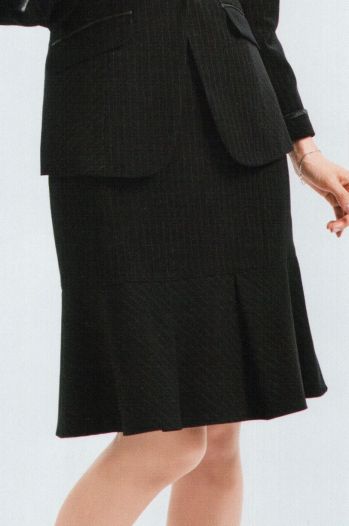 インフォメーション・ショールーム スカート カーシー EAS-674 マーメイドラインスカート 事務服JP