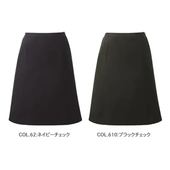 カーシーカシマ EAS1006 Aラインスカート EAS1006 Aラインスカート衣替えの時期や体感温度は人それぞれ。だからこそ、暑い時期も寒い時期も365日毎日着られる素材で快適に。ニットのように伸びるシャドーチェック素材と、バリエーション豊かなラインナップで、多様性と統一感を両立します。特徴●タテ・ヨコ方向に伸縮性のある2WAYストレッチ●吸汗、速乾性に優れています●イージーケア＆自宅で洗濯可能●ウエストまわりが快適なカーブ仕様●ウエストの両サイドがゴム仕様●3段カンでウエストのフィット感を3段階に調整できます●吹き出し防止裏地（実用新案登録番号 第3186091号）仕様品番：EAS1006品名：Aラインスカートカラー：52 ネイビーチェック、510 ブラックチェックサイズ：5号、7号、9号、11号、13号、15号、17号、19号、21号、23号※23号は受注生産になります。※受注生産品につきましては、ご注文後のキャンセル、返品及び他の商品との交換、色・サイズ交換が出来ませんのでご注意ください。※受注生産品のお支払い方法は、前払いにて承り、ご入金確認後の手配となります。