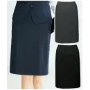 事務服JP オフィスウェア スカート カーシーカシマ EAS857 セミタイトスカート