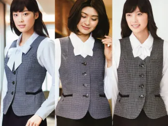オフィスウェア ベスト カーシーカシマ EAV-684 ベスト 事務服JP