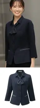 カーシーカシマ ESA1024 オーバーブラウス（七分袖）