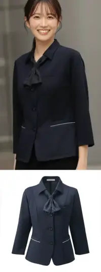 カーシーカシマ ESA1024 オーバーブラウス（七分袖）