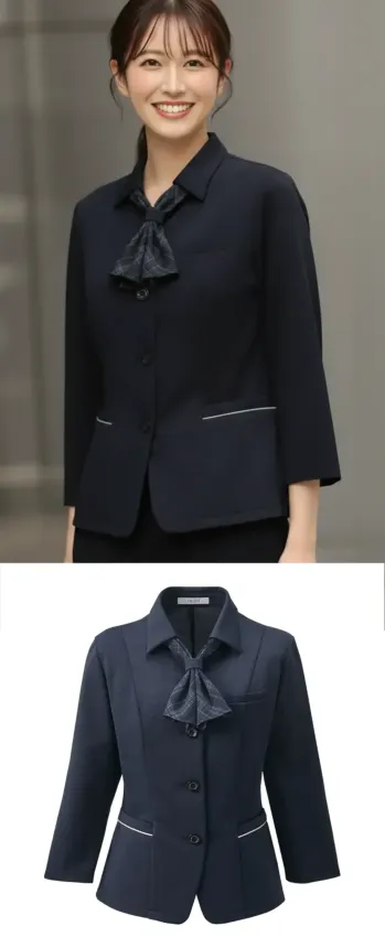 カーシーカシマ ESA1024 オーバーブラウス（七分袖）