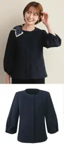 カーシーカシマ ESA1032 オーバーブラウス（七分袖）