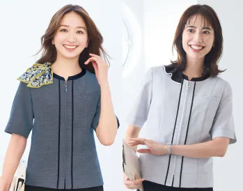 オフィスウェア オーバーブラウス カーシーカシマ ESA890 オーバーブラウス 事務服JP