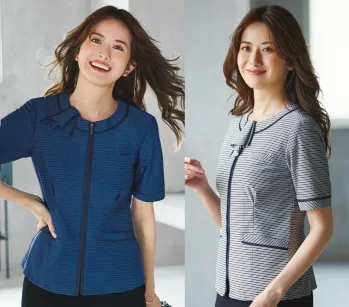 オフィスウェア オーバーブラウス カーシーカシマ ESA892 オーバーブラウス 事務服JP