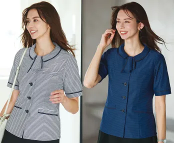 オフィスウェア オーバーブラウス カーシーカシマ ESA893 オーバーブラウス 事務服JP