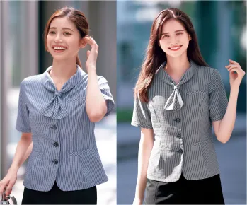 オフィスウェア オーバーブラウス カーシーカシマ ESA981 オーバーブラウス 事務服JP